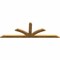 Ekena Millwork Richland Rough Sawn Timber Gable Bracket, Western Red Cedar, 84"W x 28"H x 2"D x 4"F, 8/12 Pitch GBW084X28X0204RIC00RWR - alternate 5